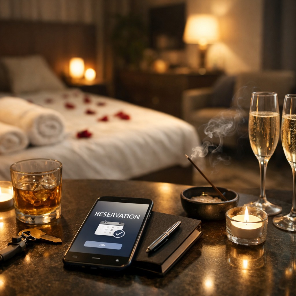 프라이버시를 중시한 청주 오피 시크릿 서비스 분위기를 표현한 실사 이미지