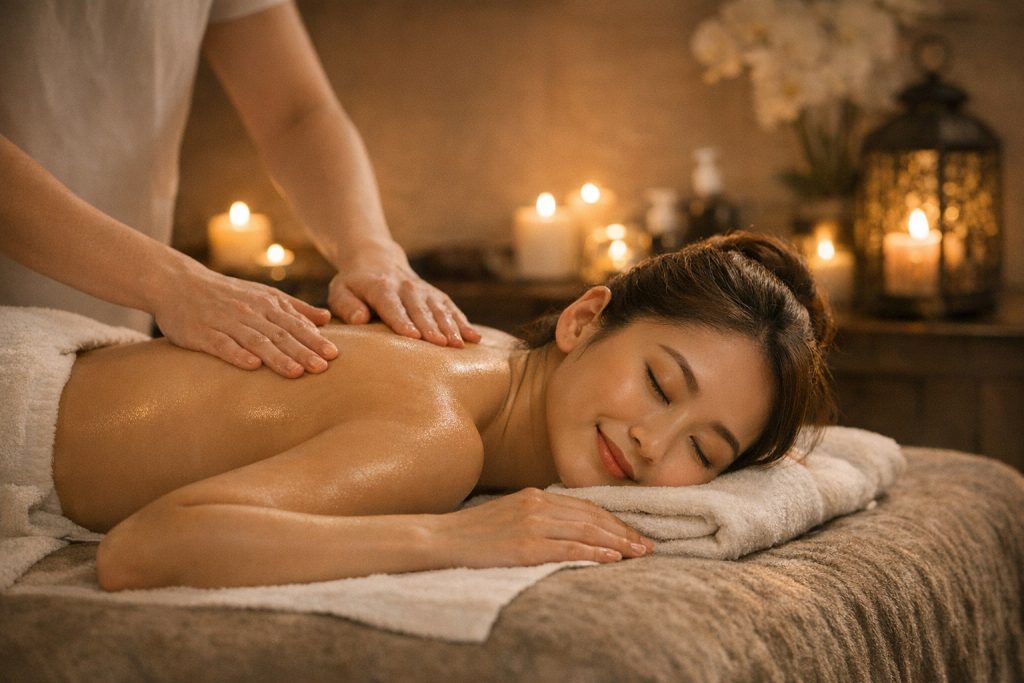 청주 스웨디시 마사지샵의 아늑한 관리실 분위기와 편안한 힐링 공간